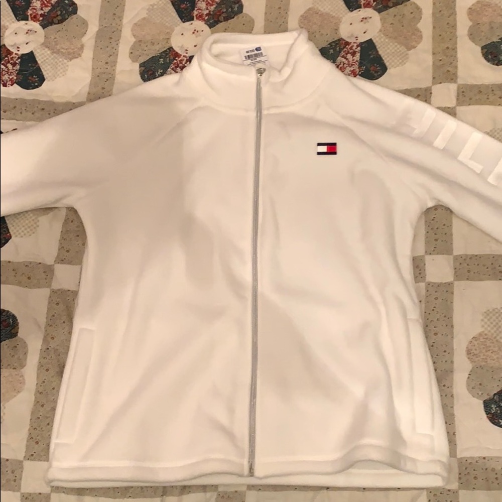 Vintage White Tommy Hilfiger Jacket